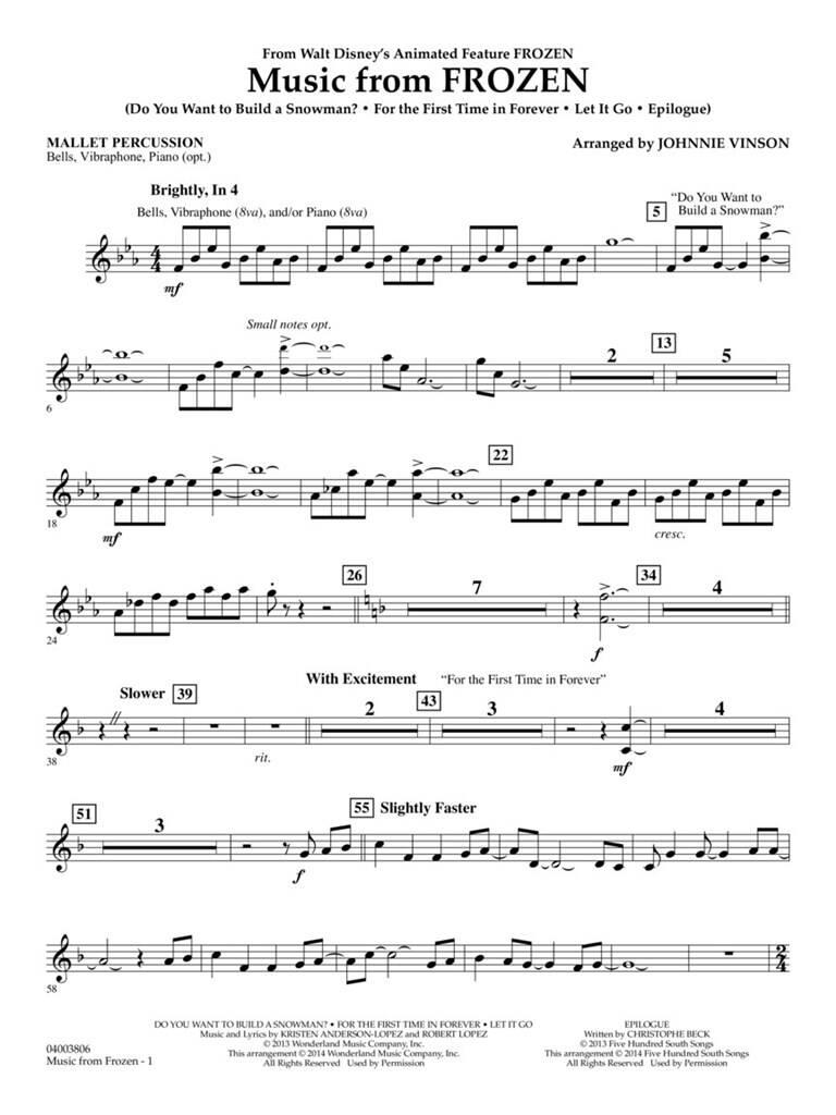Music from Frozen