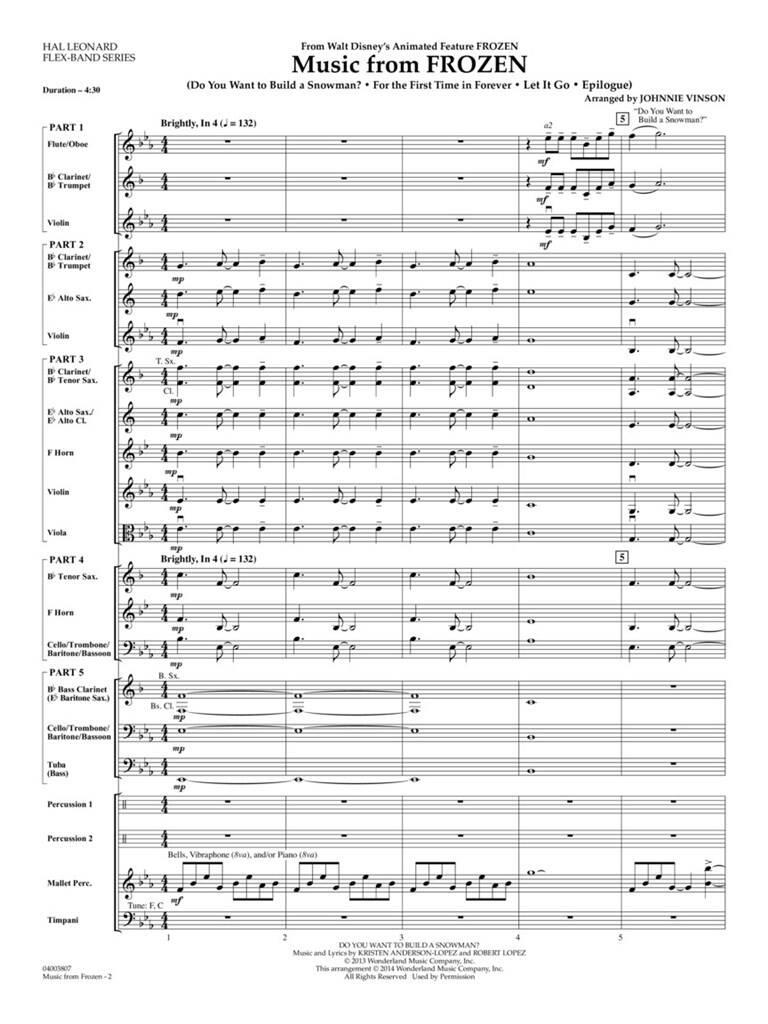 Music from Frozen