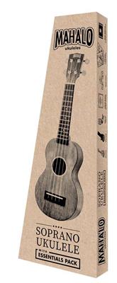 Essentials Uke Pack: Java Sop Uke - Trans Brown