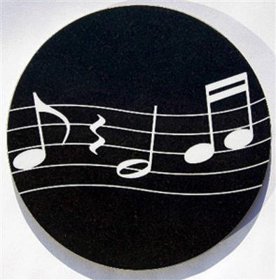 Mugmats Wavy Music Black