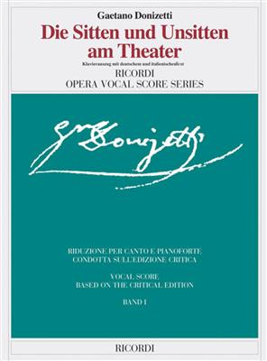 Die Sitten und Unsitten am Theater